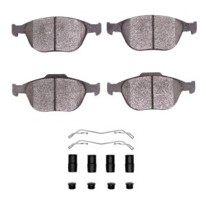 Ford Focus Brake Pads - Front - R1 Concepts - Euro Ceramic Pads - `02-`13